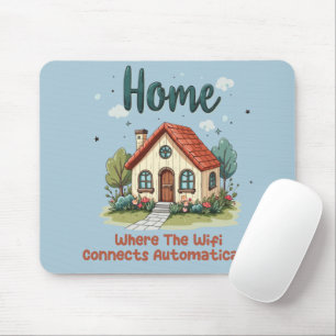 Gemütliches Cottagecore-Heim mit skurrilem Hauskun Mousepad