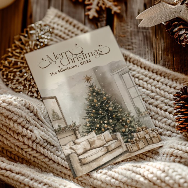 Gemütliches Festfest Rustikale Weihnachten (Von Creator hochgeladen)