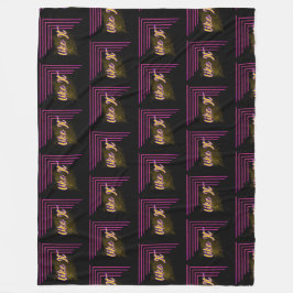 Gemütliches Fleece Blanket Design im Stil