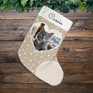 Gemütliches Foto Weihnachten Kleiner Weihnachtsstrumpf