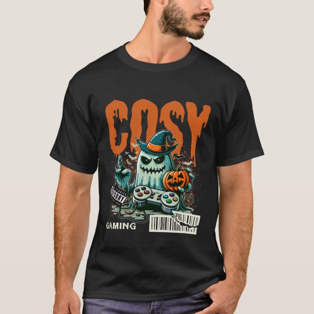 Gemütliches Gaming T-Shirt (Vorderseite)