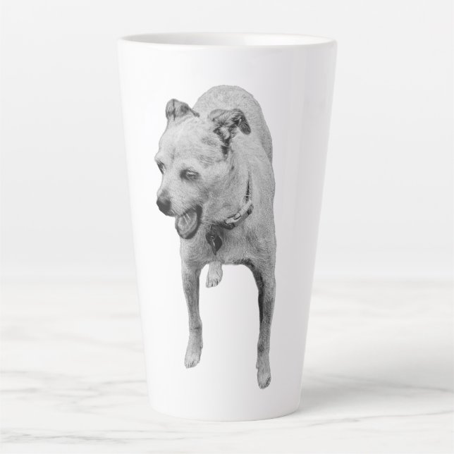 Gemütliches Garni für Herbstabende Milchtasse (Vorderseite)