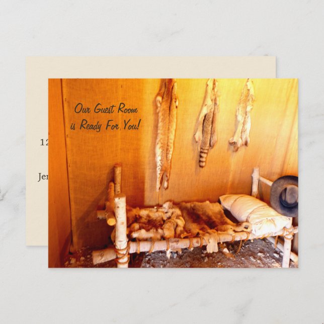 Gemütliches Gästezimmer - Ankündigung (Vorne/Hinten)