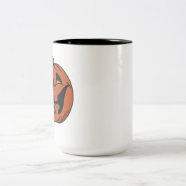 Gemütliches Halloween Zweifarbige Tasse