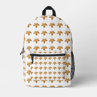 Gemütliches Herbstlaub-Muster Ästhetisches Design Bedruckter Rucksack