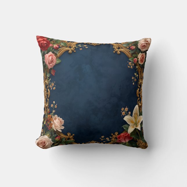 Gemütliches, individuelles Kissen 16x16 (Vorderseite)