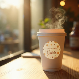 Gemütliches Keksgeschmack Pappbecher