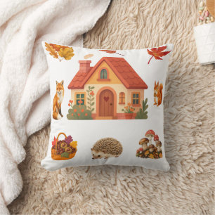 Gemütliches Kissen für den Herbst.