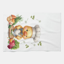 Gemütliches Küchenherden Niedliches Kochdesign Geschirrtuch