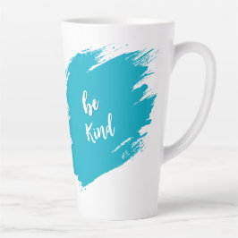 Gemütliches Mädchen im Kaffeebohnenpullover Latte  Milchtasse