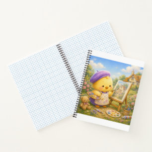 Gemütliches Maler-Alma-Journal Notizbuch