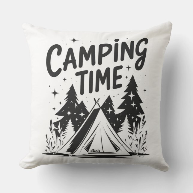 Gemütliches Natureinwurfkissen Kissen (Vorderseite)