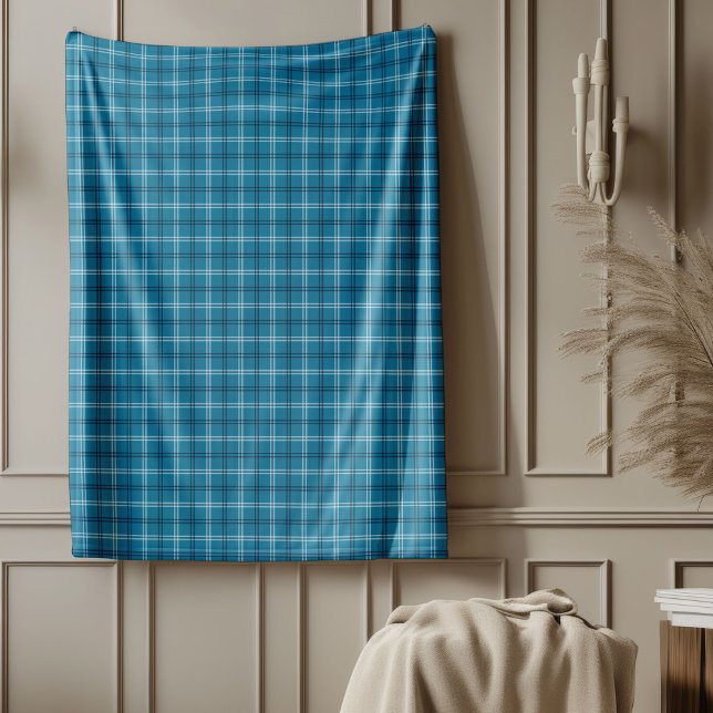 Gemütliches Navy Kariert Throw Blanket für den All Fleecedecke (Cozy Navy Plaid Throw Blanket for Everyday Use)