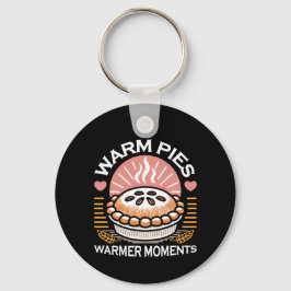 Gemütliches Pie-Bild: Warme Pies wärmere Momente Schlüsselanhänger