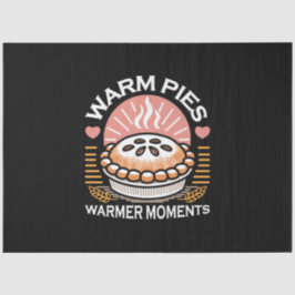 Gemütliches Pie-Bild: Warme Pies wärmere Momente Seidenpapier