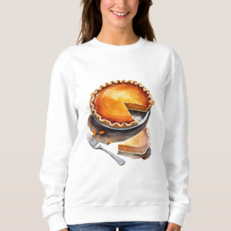 Gemütliches Pumpkin Pie Sweatshirt für Herbst & Th
