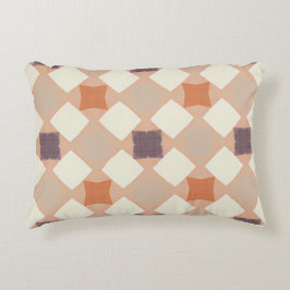 Gemütliches Retro-Muster-Kissen Dekokissen