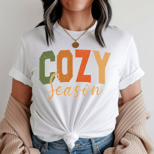 Gemütliches Saison-Shirt, Herbst Herbst-Winter Swe T-Shirt