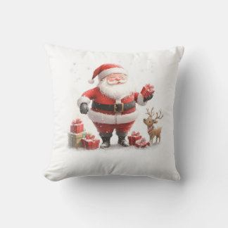 Gemütliches Santa Claus dekoratives Kissen
