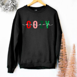 Gemütliches Season Niedlich Calligraphy Holiday Sw Sweatshirt