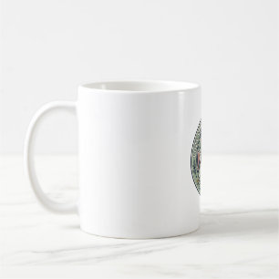 Gemütliches Selbstpflege-Katze-Katze-Grafik-T-Shir Kaffeetasse