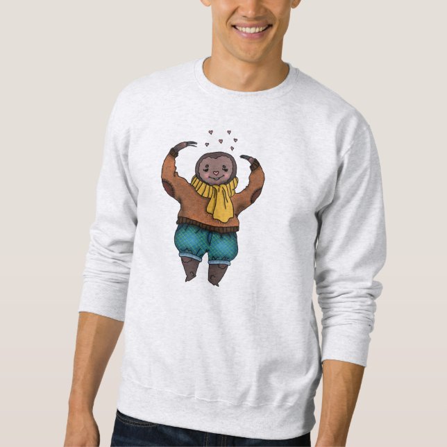 Gemütliches Trägheits-Sweatshirt Sweatshirt (Vorderseite)