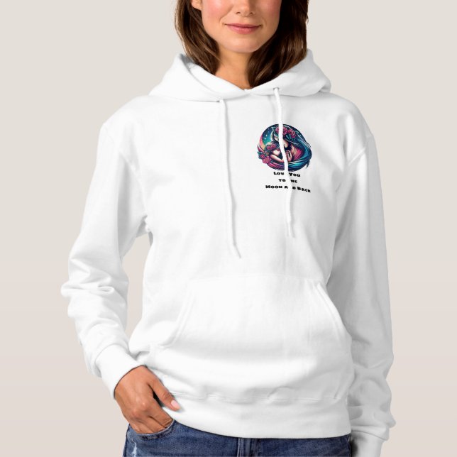 Gemütliches und herzliches Muttertagsgeschenk Hoodie (Vorderseite)