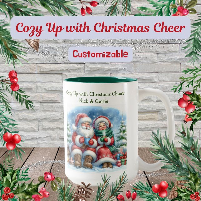 Gemütliches Up mit Weihnachts-Chef Coffee Tasse (Von Creator hochgeladen)