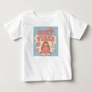 gemütliches Vibes Mädchen T-Shirt