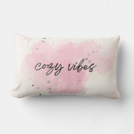 Gemütliches Vibes Pillow - Weich Pastel Wasserwirb Lendenkissen