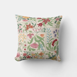 Gemütliches Vintage-Wildblumenmuster Maßgeschneide Kissen