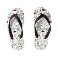 Gemütliches Watercolor-Mushroom-Muster