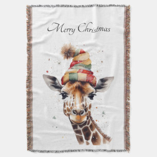 Gemütliches Weihnachts-Safari, individuell Decke