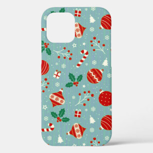 Gemütliches Weihnachts-Wunderland-Muster ❄️🎁 Fest Case-Mate iPhone Hülle