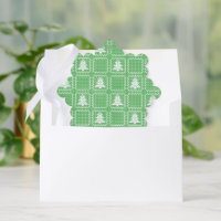 Gemütliches Weihnachtsbaum hässlich Pullover Schac