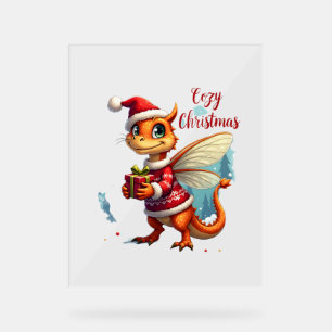 Gemütliches Weihnachtsfest Acrylschild