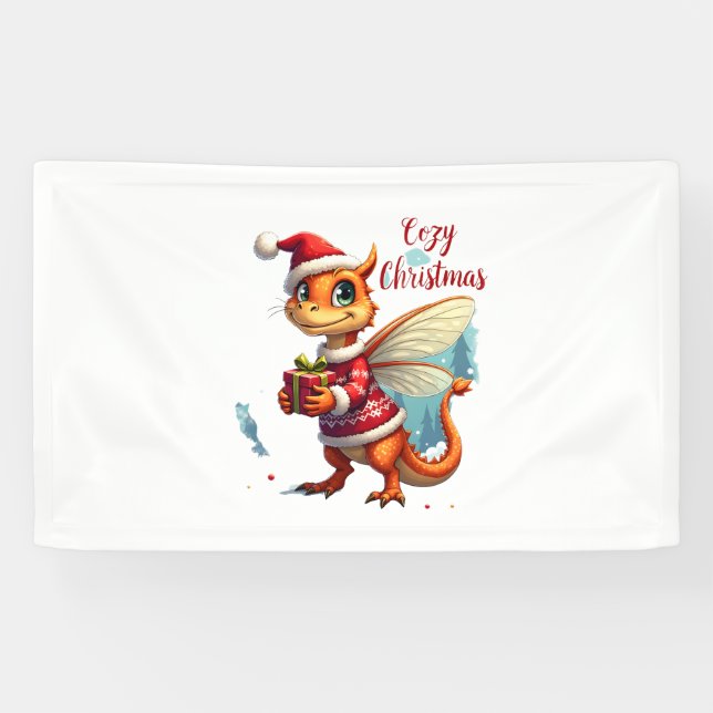 Gemütliches Weihnachtsfest Banner (Horizontal)
