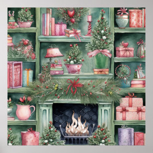 Gemütliches Weihnachtsgebäck Poster