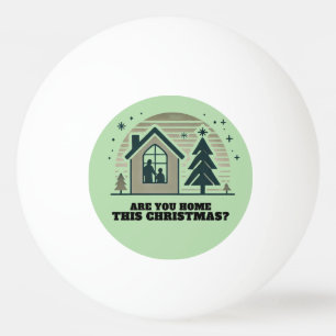 Gemütliches Weihnachtsgeschmack der Familie - Zuha Tischtennisball