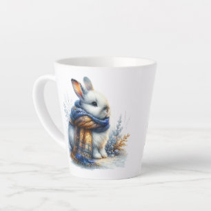 Gemütliches Winter Bunny Rabbit Milchtasse