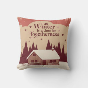 Gemütliches Winter Vibes Pillow Kissen