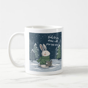 Gemütliches Winterlesebuch Kaffeetasse