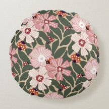 Gemütliches Woodland Ladybugs & Wildblume Earthy C