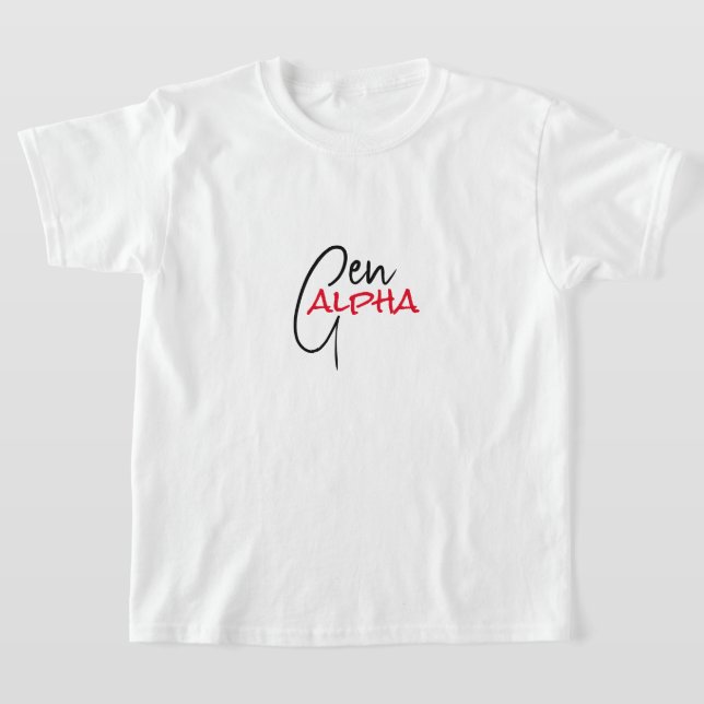 Gen ALPHA Kids T - Shirt (Ablage )