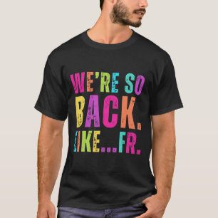 Gen Alpha Slang Gen Z Zurück zur Schule 2025 Lehre T-Shirt