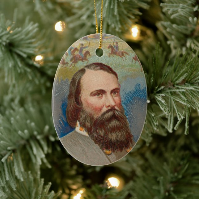 Gen. James Longstreet Keramik Ornament (Baum)