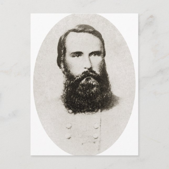 Gen. James Longstreet Postkarte (Vorderseite)