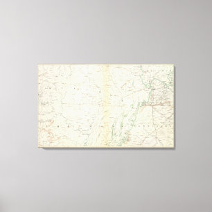 GEN-Karte XVIII Leinwanddruck