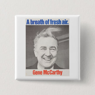 Gen McCarthy 1968 Button