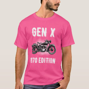 Gen X 1970 Edition Generation X Motorrad Biker C T-Shirt